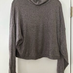 Express Women's Charcoal Sweater